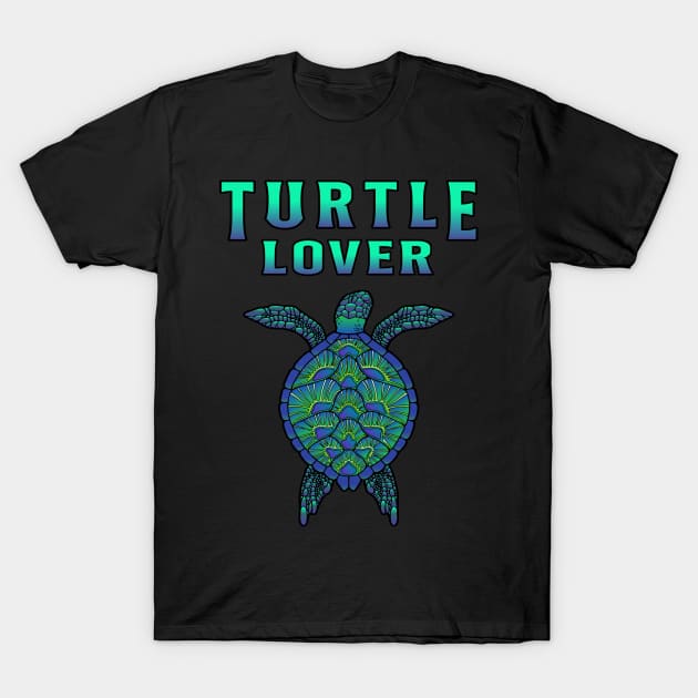 Turtle Lover Turtles T-Shirt by T-Shirt.CONCEPTS